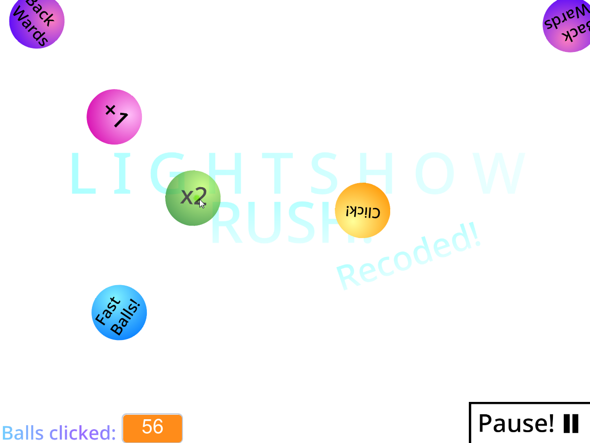 Clicking balls
